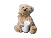 Valentine's Day Candle & Teddy