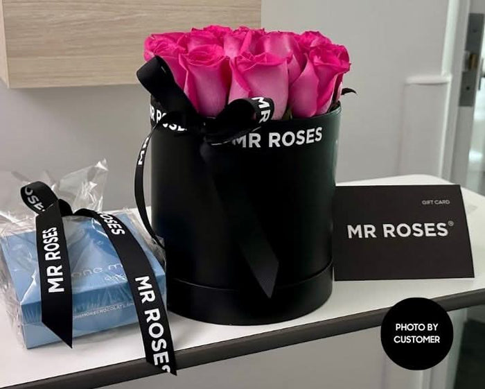 pink rose hat box customer photo 2